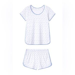 NWT LAKE Pajamas Mini Hearts Shorts Set